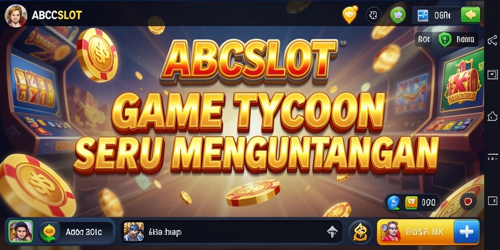 Screenshot gameplay seru ABCSLOT menunjukkan pengalaman Tycoon yang mendebarkan.