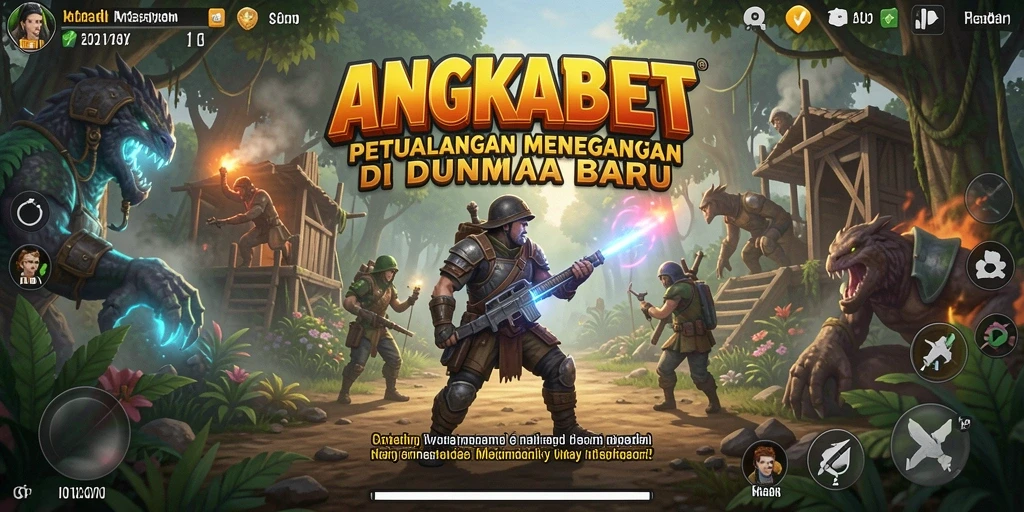Tampilan gameplay seru dari ANGKABET yang menampilkan petualangan mendebarkan.