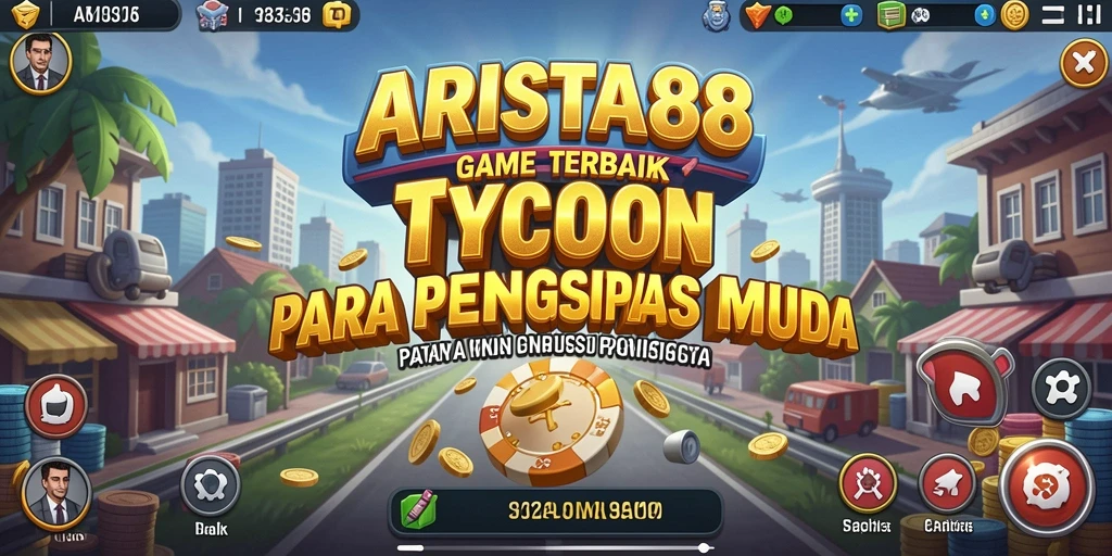 Tangkapan layar ARISTA88 menampilkan momen mendebarkan dalam gameplay Tycoon.