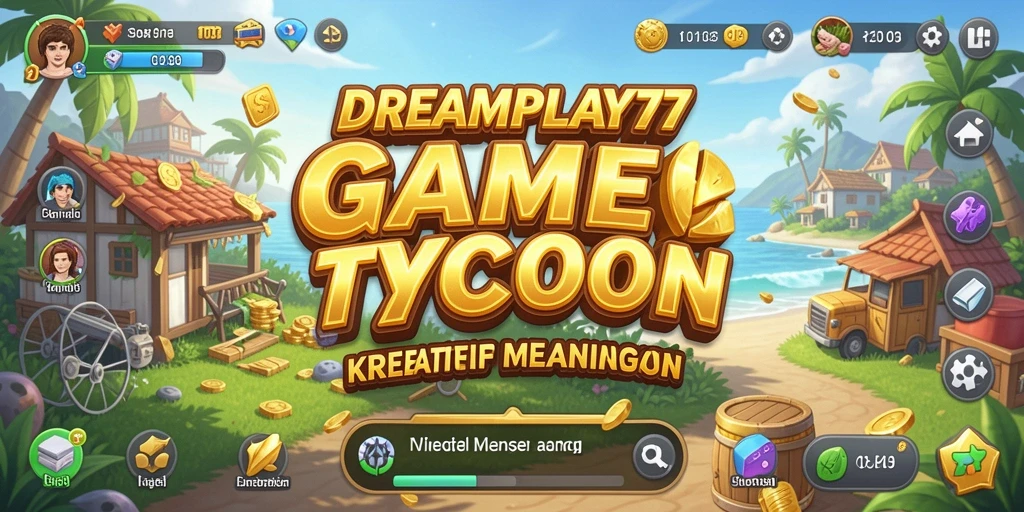 Screenshot utama DREAMPLAY77 menampilkan gameplay Tycoon yang seru.