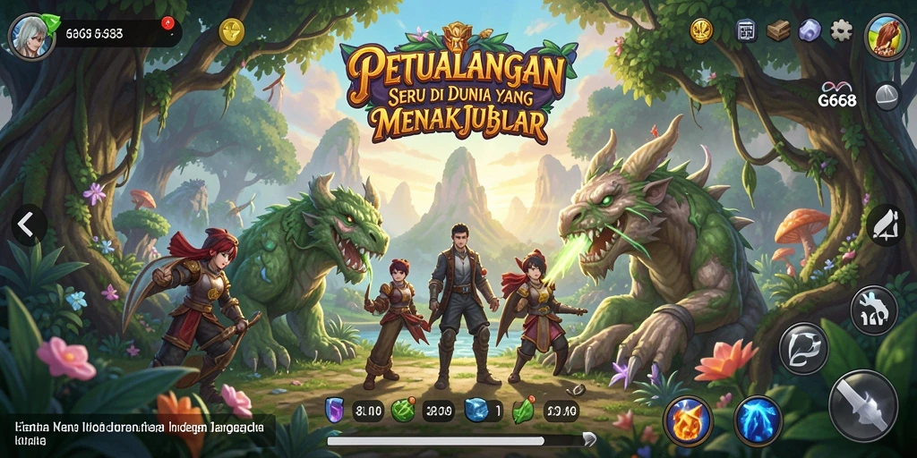 Tampilan menarik dari gameplay <strong>G668</strong> yang penuh petualangan.