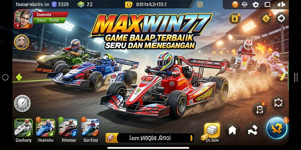 Gameplay mendebarkan di laga balap MAXWIN77 yang penuh aksi.
