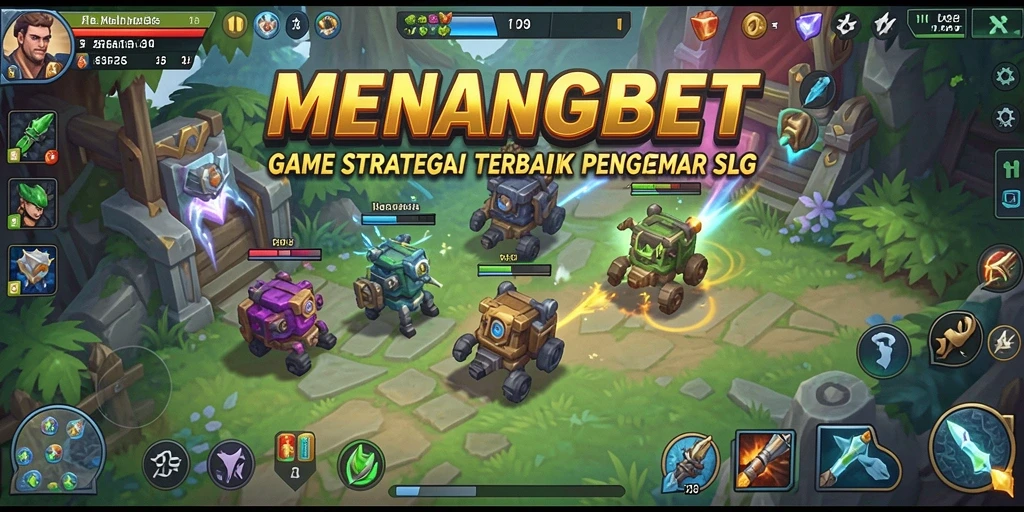 Tampilan gameplay <strong>MENANGBET</strong> yang seru dan interaktif dalam arena pertempuran SLG.