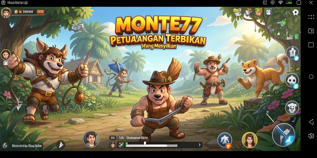 Screenshot gameplay yang menampilkan petualangan di dunia terbuka.