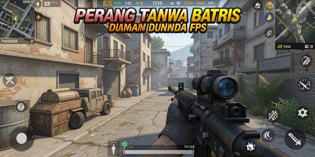 Gameplay seru dan mendebarkan dalam PARIS88 dengan aksi FPS yang intens.