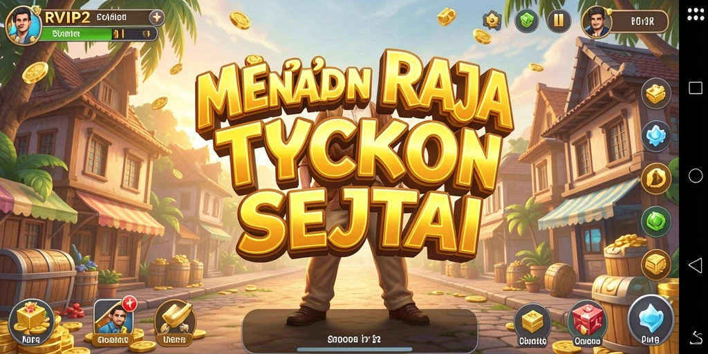 Screenshot RVIP2 menampilkan pengalaman bermain Tycoon yang seru.